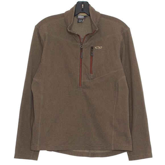Outdoor Research Other - Outdoor Research Pullover Sweater 1/4 Zip Outdoor Gorpcore Brown Medium Flaw